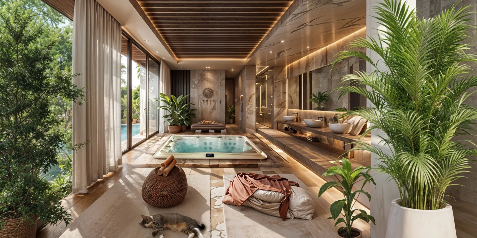indoor hot tub UK