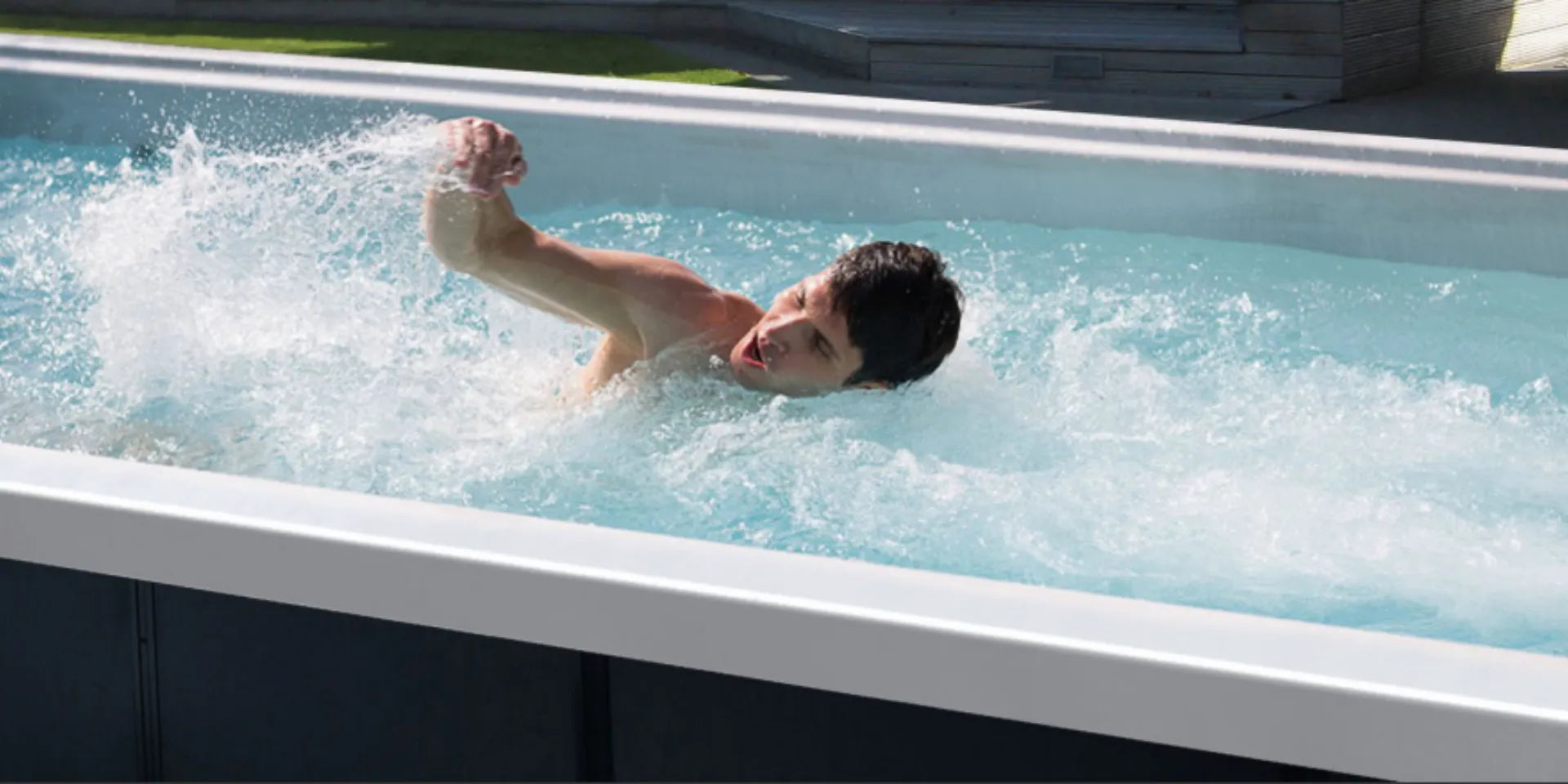 heated exercise pool make enjoyable at home