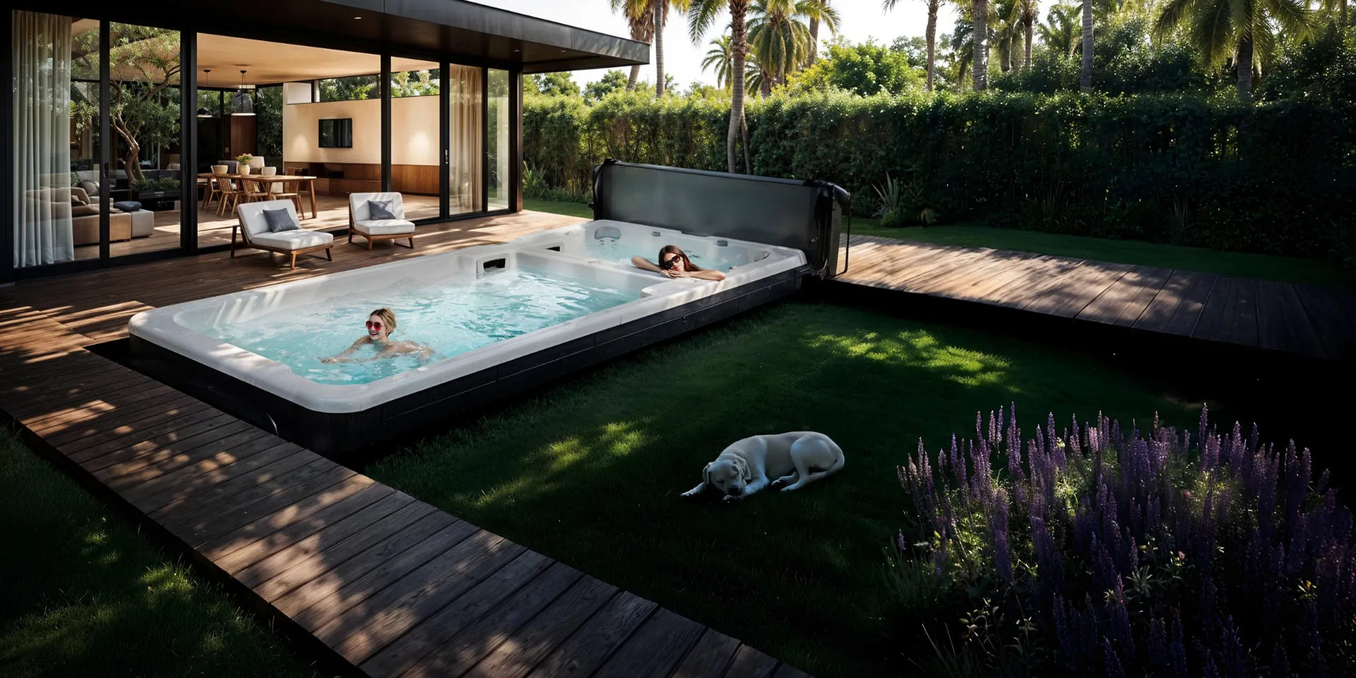 Luxury Swim Spa For Backyard-UK