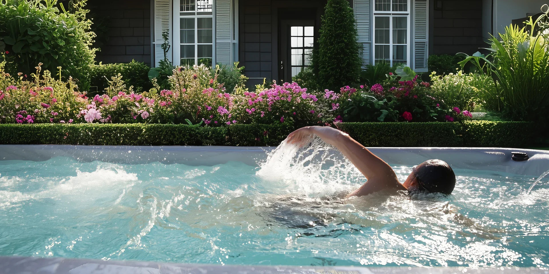 heated exercise pool make enjoyable at home