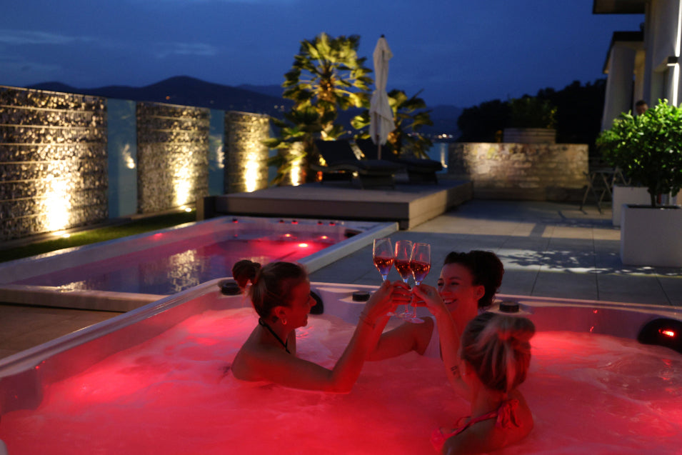 Luxury Hot Tub For Backyard