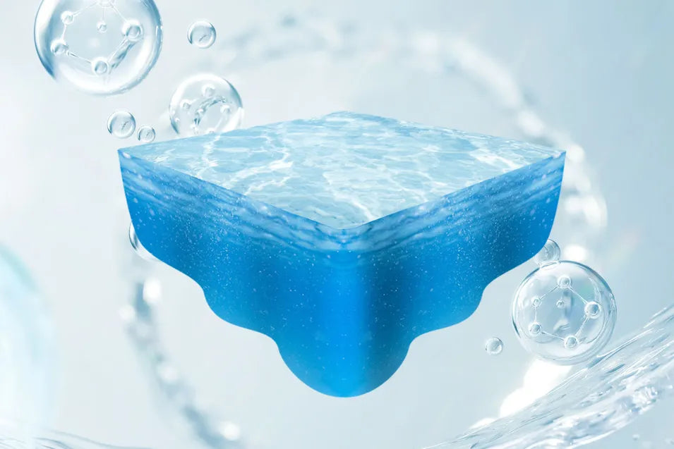 pure water in the exercise pool