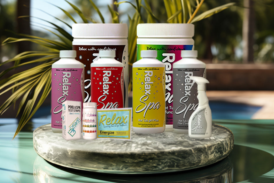 water care products for hot tub